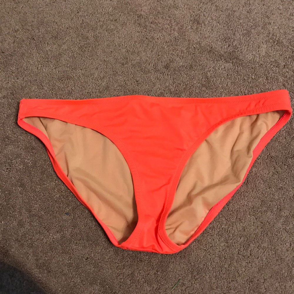 Hot Pink/Coral JCrew Bikini Bottoms